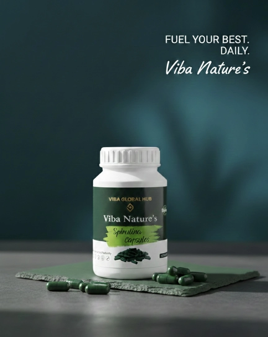 Spirulina Capsules: Precision Nutrition